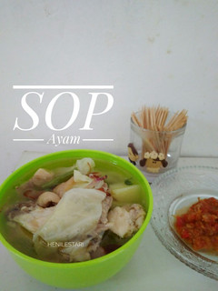 Foto resep SOP Ayam