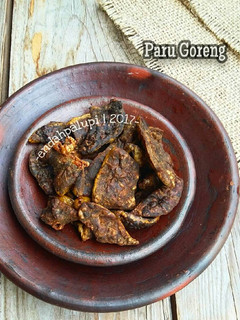 Foto resep Paru Goreng
