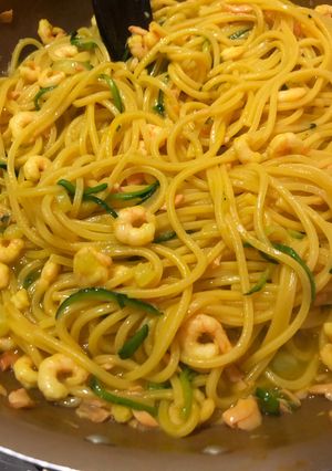 Foto di Spaghetti gialli