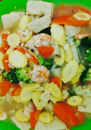 Foto resep Capcay Udang