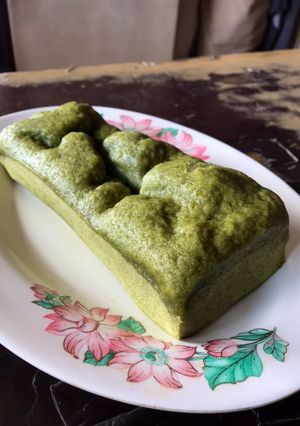 Foto resep Brownies Kukus Green Tea (No Mixer + Takaran Sendok Makan)