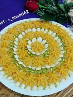 عکسی از دستور حلوای آرد گندم