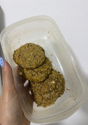 Una foto de Galletas de garbanzo y lenteja