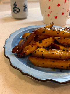 Foto resep Cemilan Ubi Jepang 🍠 Karamel Juruh