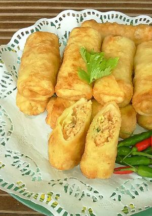 Foto resep Lumpia rebung
