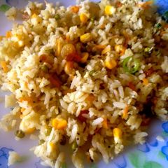 A picture of Sweet Corn Poha.