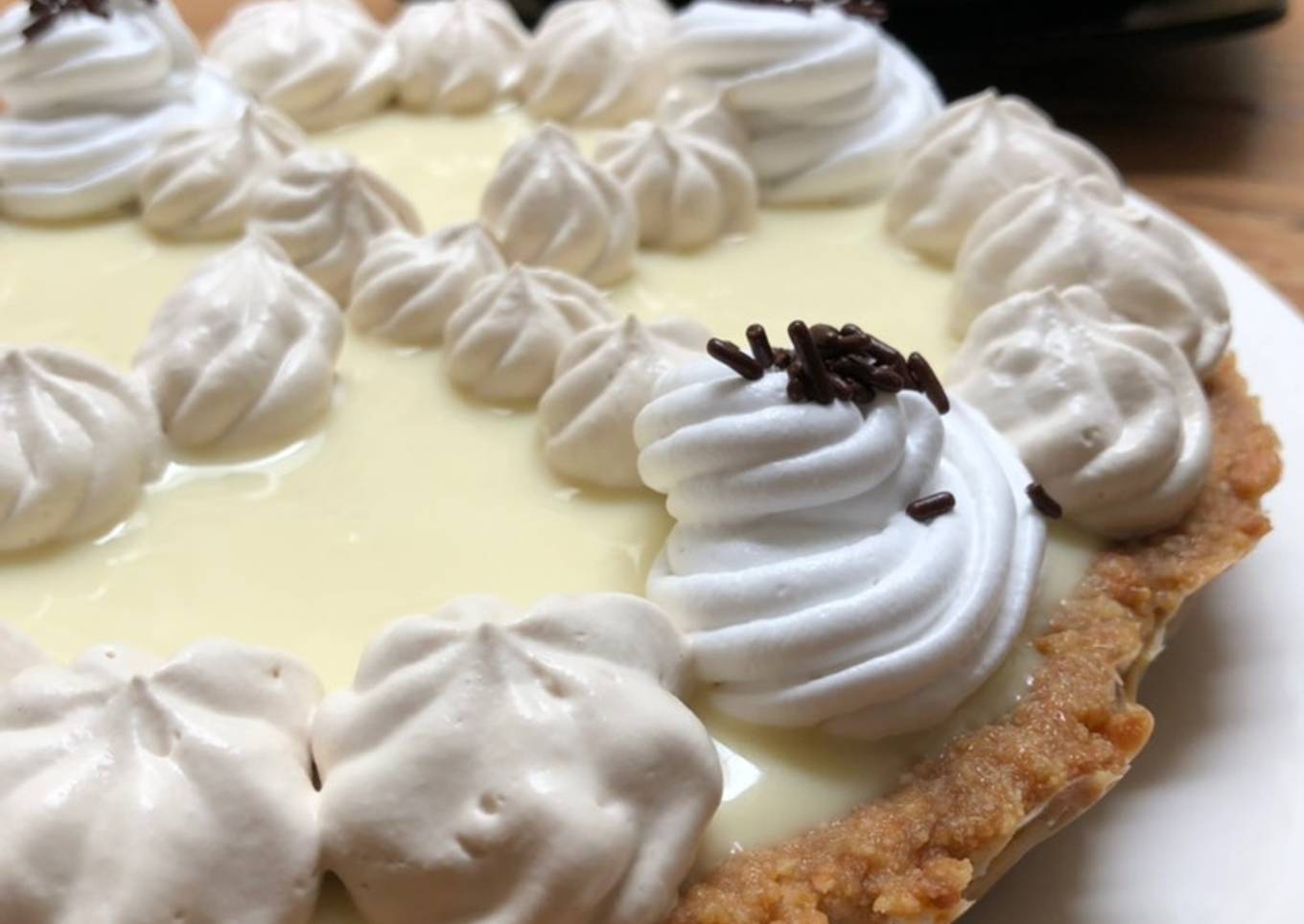 Creamy BANANA PIE Puding ������ ������