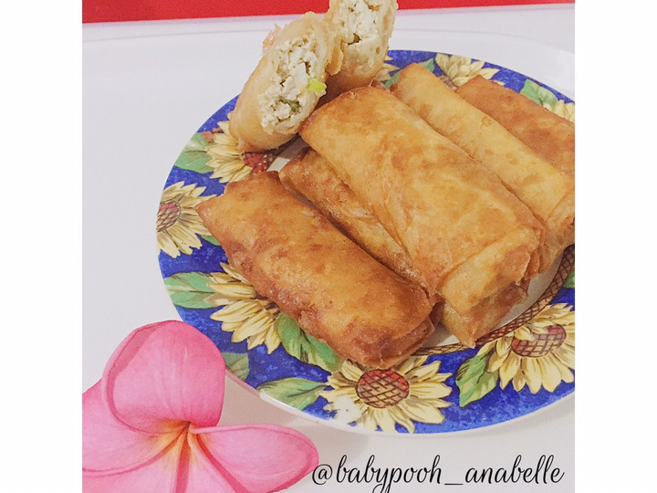 Anti Ribet, Membuat Lumpia Tahu Telur Ayam (Snack MPASI 1y+) Plus Tips Rebus Telur 5 menit Ekonomis Untuk Dijual