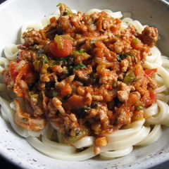 Miso & Tomato Meat Sauce A picture of Miso & Tomato Meat Sauce.