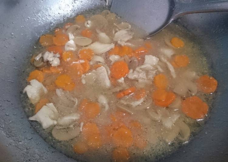 Bagaimana Membuat Sup Ayam Jamur 🍄 Anti Gagal