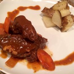 Red Wine Braised Short Ribs A picture of Red Wine Braised Short Ribs.