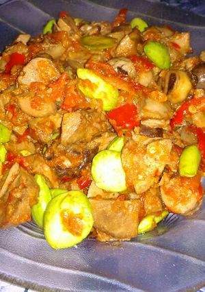 Foto resep Sambal goreng ati Petai simple