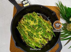 Gambar 🍁 Asparagus Goreng Parmesan🇮🇹