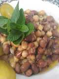 Foul Mdammas with Chickpeas