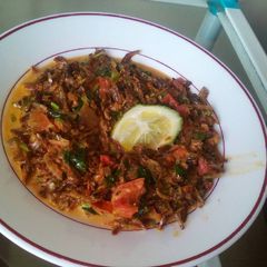 A picture of Omena in dairy cream #fishcontest.