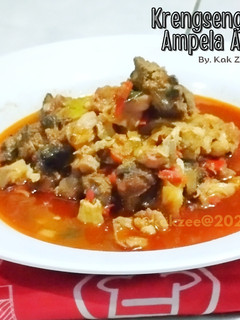 Foto resep Krengsengan Ampela Ati
