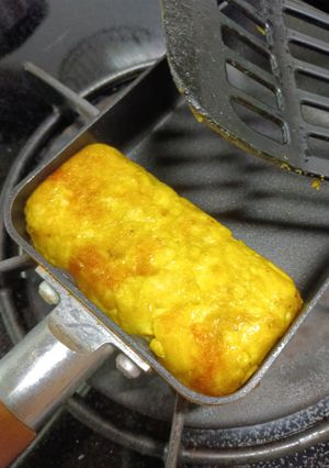 A picture of Egg-Free Tamagoyaki.