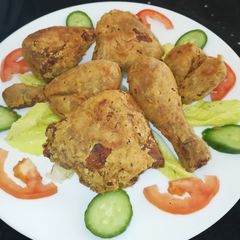 My style crispy fried chicken A picture of My style crispy fried chicken.