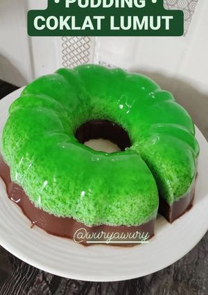 Foto resep Pudding Lumut Coklat