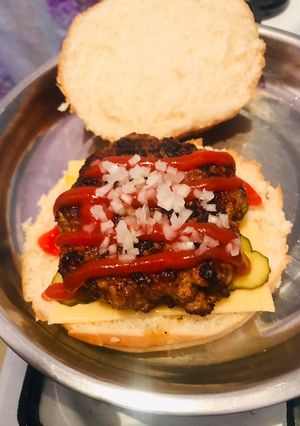 O poză a rețetei Burger.