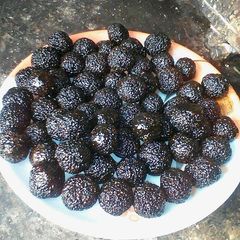 A picture of Black til ke ladoo.