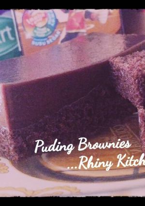 Foto resep Puding Brownies Chocolate
