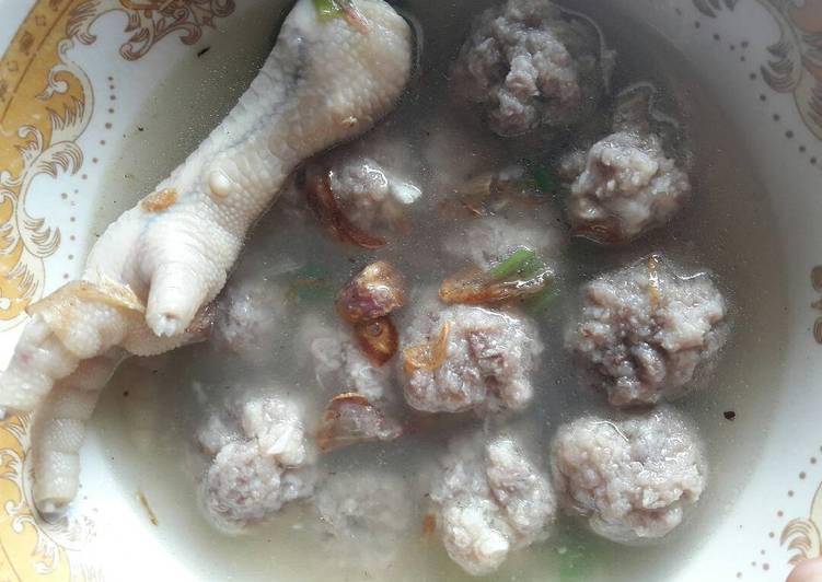 Resep Bakso ikan tuna Lezat