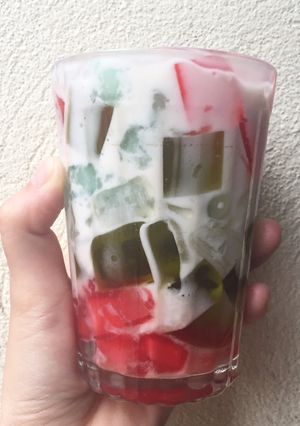 Hình của món Sữa chua thạch.