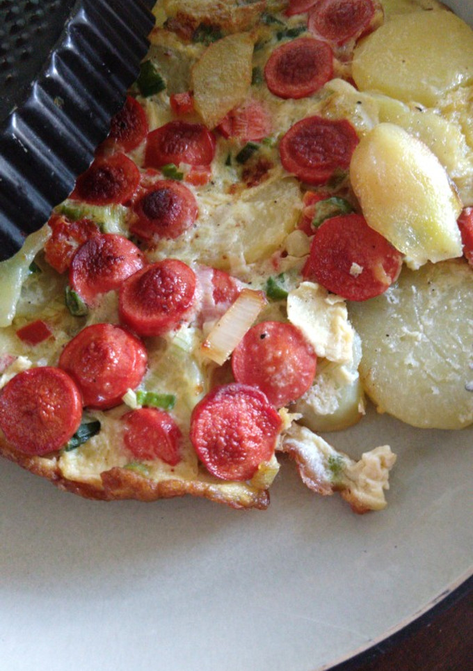 Una foto de Tortilla española a mi manera 😅