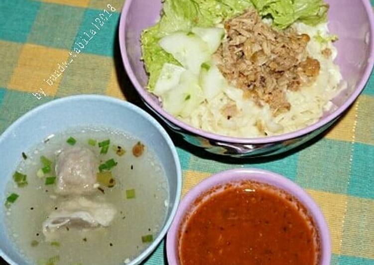 Bagaimana Menyiapkan Mie Ayam Jakarta/Cuwi Mie Homemade Anti Gagal