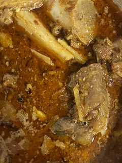 A picture of Mutton Qourma.