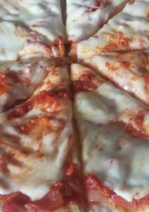 Una foto de Pizza casera