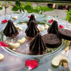 Oreo and dry Fruits Modak A picture of Oreo and dry Fruits Modak.