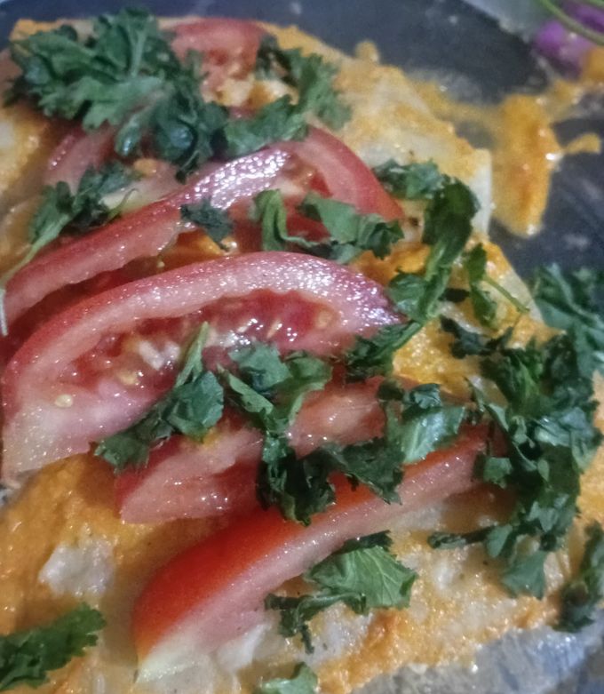 Una foto de Pescadillas de atún y pechuga de pollo deshebrada - A mi manera con papas🐬🇲🇽