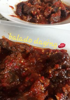 Foto resep Balado daging sapi