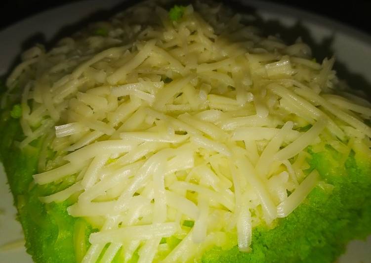 Bolu pandan keju kukus