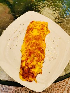 Una foto de Omelette con especias