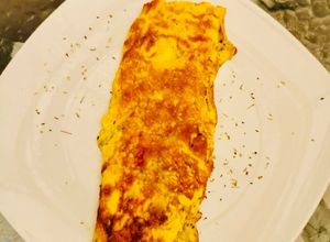 Una foto de Omelette con especias
