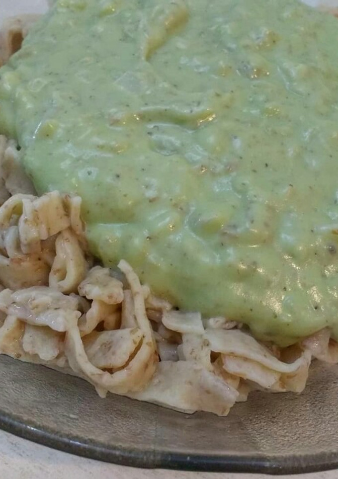 Una foto de Salsa de brócoli