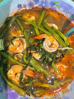 รูปของ แกงส้มกุ้งผักบุ้ง