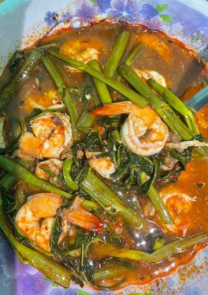 รูปของ แกงส้มกุ้งผักบุ้ง