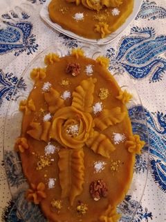عکسی از دستور حلوا آرد گندم