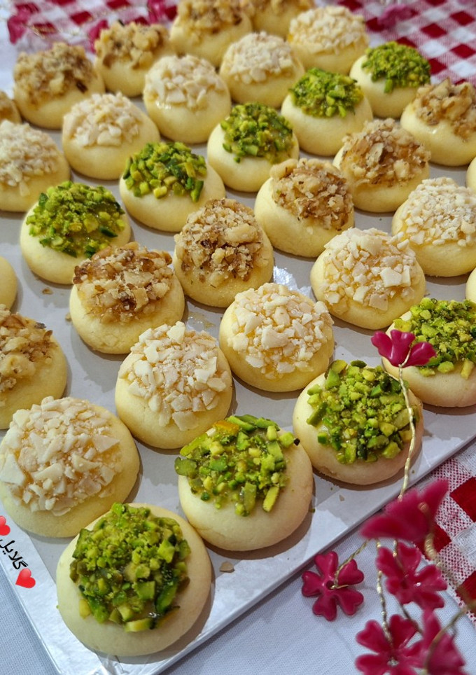 عکسی از دستور قُرابیه عربی (شیرینی عید فطر) 😋