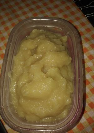 Una foto de Puré de manzana y pera. Todo terreno