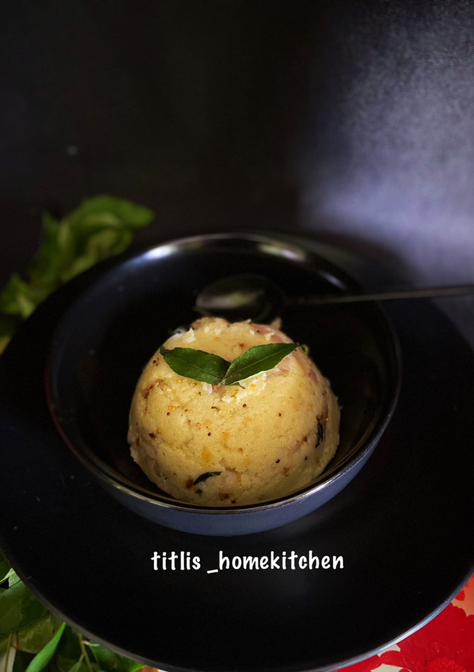A picture of Rava Upma.