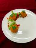 Beef biterballen with chili sauce