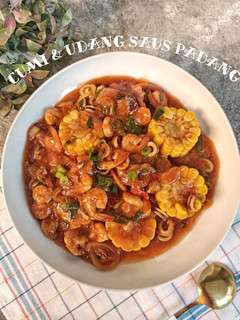 Foto resep CUMI & UDANG SAUS PADANG