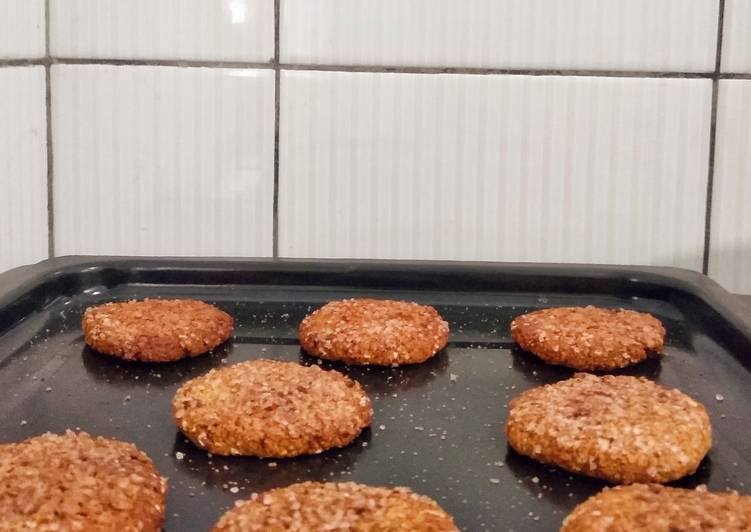 Banana & cinamon oatmeal cookies sugar free takaran sendok Banana & cinamon oatmeal cookies sugar free takaran sendok
