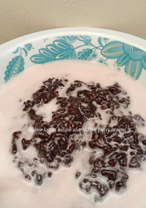 Foto resep Bubur ketan hitam ala saya