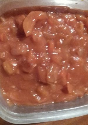 Una foto de Salsa en panificadora